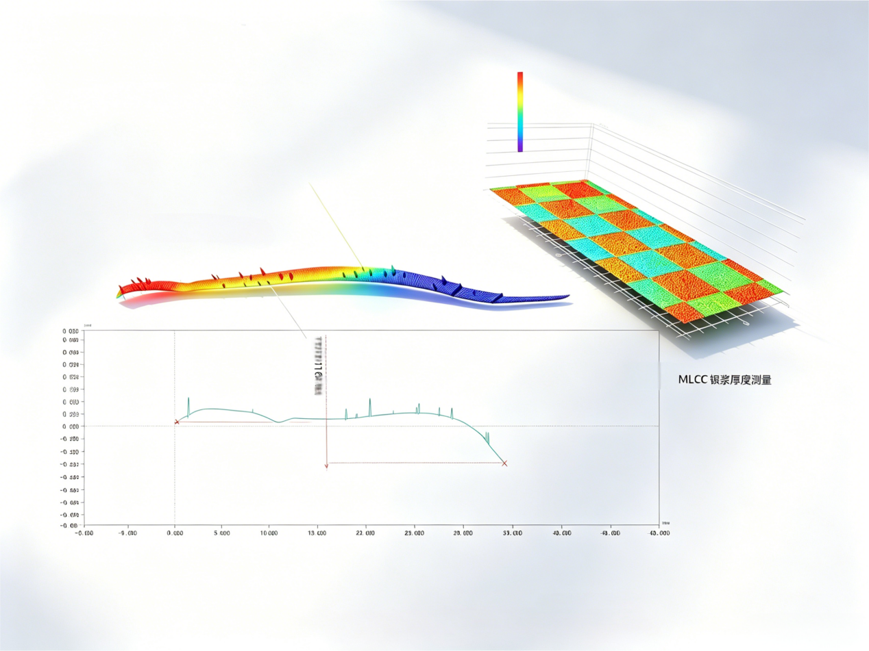 MLCC 銀漿厚度標準化檢測方法（Detection Method），詳解光學 3D 輪廓儀工業落地應用優勢